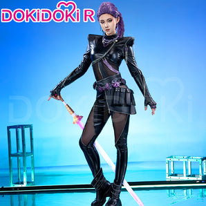 【Ready For Ship】【Size S-4XL】DokiDoki-R Movie Anime KPOP KILLER Cosplay Black Costume BATTLE  SERIE
