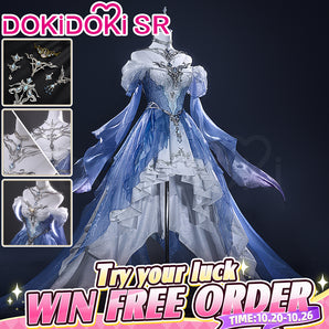 DokiDoki-SR Game Love And Deepspace Cosplay Protagonist MC Costume Deepsea Waves Submerged Eclipse Rafayel