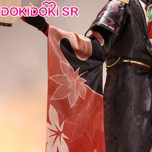 【Ready For Ship】【Size S-2XL】DokiDoki-SR Game Genshin Impact Kazuha Cosplay Costume / Shoes  Men