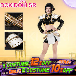 【Partial Ready For Ship】【Size S-3XL】DokiDoki-SR Movie Anime KPOP KILLER Cosplay Costume GOLD SERIES