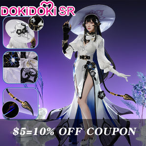 【Confirmed】$5 Deposit = 10% off Coupon DokiDoki-SR Game Honkai: Star Rail Cosplay The Dahlia Costume