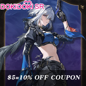 【Comfirmed】$5 Deposit =10% OFF Coupon DokiDoki-SR Game Wuthering Waves Cosplay Galbrena Costume