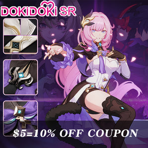 【Comfirmed】$5 Deposit =$10 Coupon DokiDoki-SR Game Honkai: Star Rail Cosplay Elysia Costume