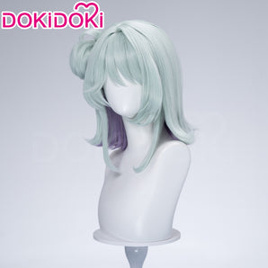 DokiDoki Manga Novel There's No Freaking Way I'll be Your Lover! Unless... Cosplay Koyanagi Kaho Wig Long Green Hair