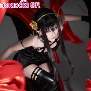 【Partially Ready For Ship】【Size S-2XL】DokiDoki-SR Anime Cosplay Cosplay Halloween Costume Black