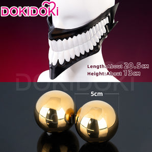 【In Stock】 DokiDoki Manga Anime DDD Cosplay Prop Mask / Golden Ball Balls Eggs