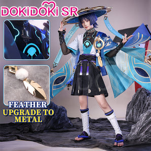 【Ready For Ship】【Size S-3XL】【Bust Lighting】DokiDoki-SR Game Genshin Impact Cosplay Wanderer Costume Scaramouche