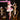 【Size S-2XL】DokiDoki-SR Anime Cosplay Costume Pink Battle Dress Cute