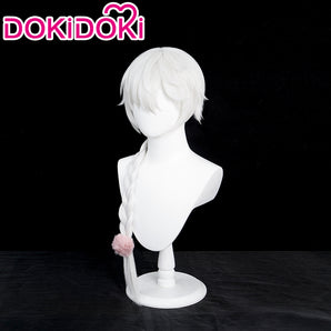 【US LOCAL SHIPPING 】DokiDoki Anime Cosplay Cosplay Wig Long White Hair